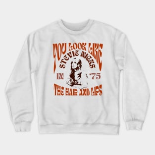 Stevie 70s Brown Crewneck Sweatshirt